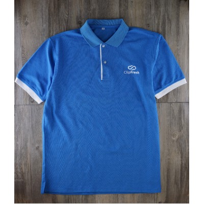 Clip Fresh Polo Shirt / Clip Fresh 有領的短袖衫 Clip Fresh Polo Shirt / Clip Fresh 有領的短袖衫